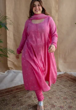 Nazera Slub Cotton Churidar
