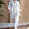 Nazifa Dabu Slub Cotton Co-ord Set (Set of 2)