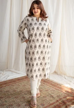 Nazmin Bagru Cotton Kurta