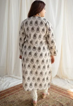Nazmin Bagru Cotton Kurta