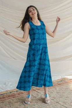 Neerja Blue A Line Dress