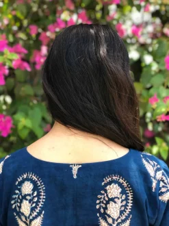 Neeti Indigo Boota Short Top