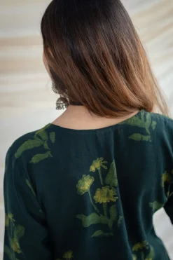Neha Slub Cotton Kurta