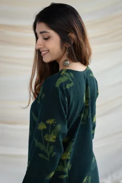 Neha Slub Cotton Kurta