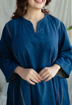 Nila Bombay Ajrakh Cotton Co-ord Set (Set of 2)