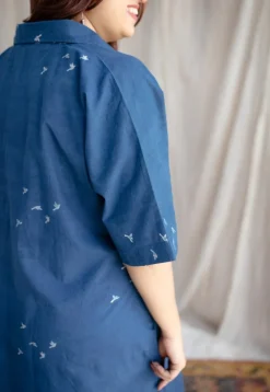 Nila Jaipur Ajrakh Cotton Dress