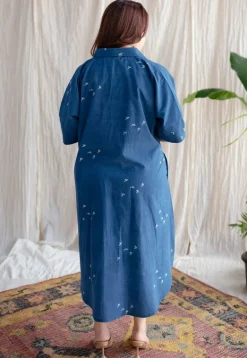 Nila Jaipur Ajrakh Cotton Dress