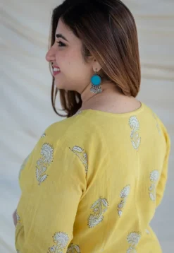 Prabha Kali Slub Cotton Kurta