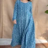 Presha Dabu Slub Cotton Kali Kurta