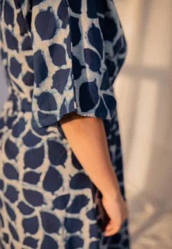 Priam Dabu Slub Cotton Dress