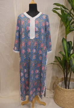 Ramia Sanganeri Cotton Kurta