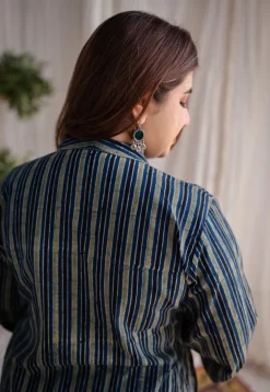 Reeha Ajrakh Cotton Kurta