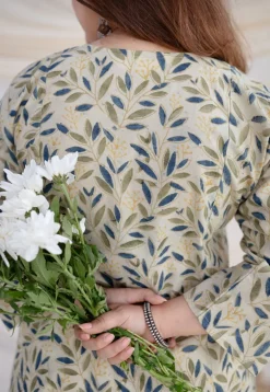 Reeva Kalamkari Cotton Kali Kurta