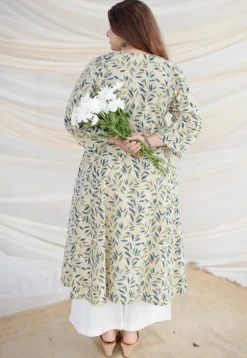 Reeva Kalamkari Cotton Kali Kurta