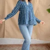 Rua Dabu Slub Cotton Top