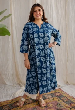 Saavi Dabu Cotton Kurta