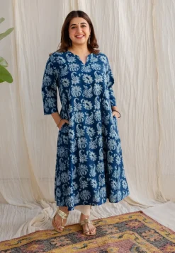 Saavi Dabu Cotton Kurta