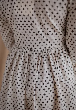 Saesha Beige Fakira Mul Cotton A Line Kurta