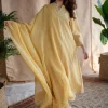 Safira Dabu Slub Cotton Hand Embroidered Kurta