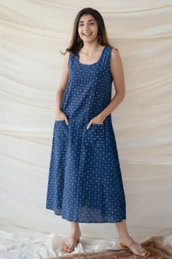 Sara Cotton Dabu Dress