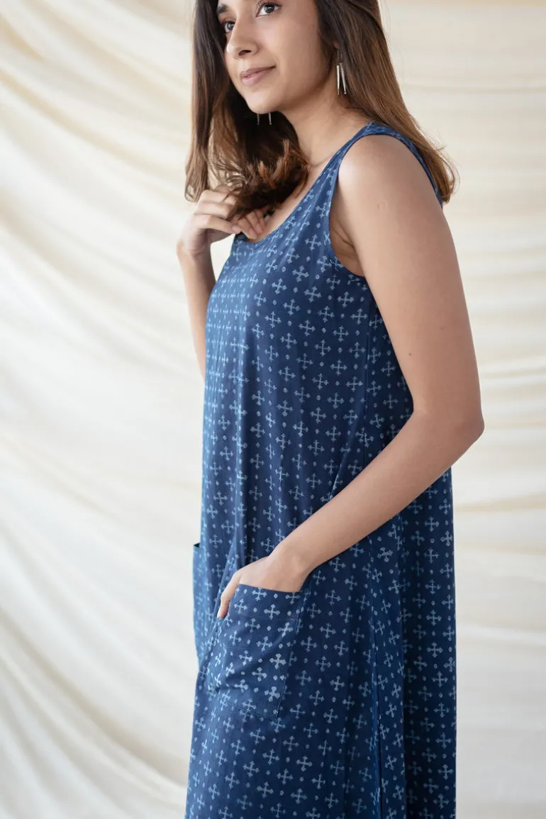 Sara Cotton Dabu Dress