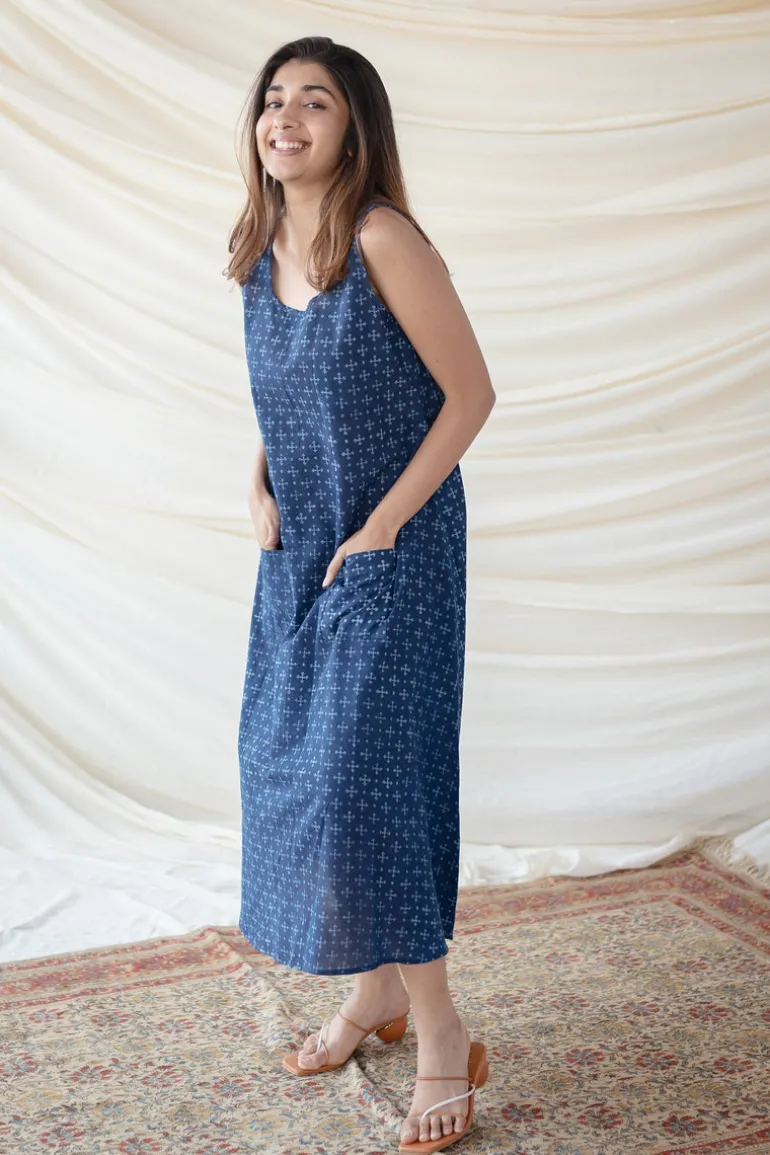 Sara Cotton Dabu Dress
