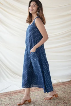 Sara Cotton Dabu Dress