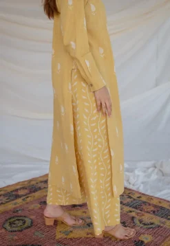 Shaista Slub Cotton Kurta Co-Ord Set