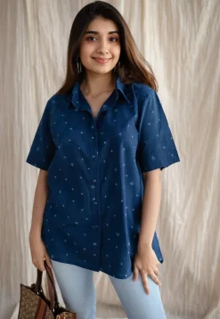 Shaivi Ajrakh Cotton Shirt