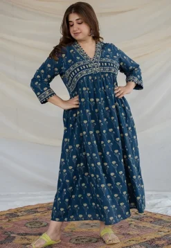 Shaurya Ajrakh Cotton Dress