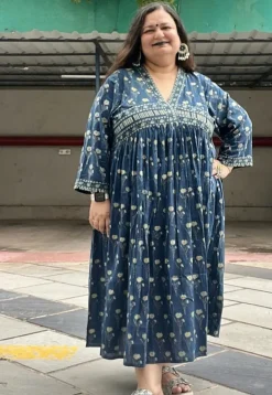 Shaurya Ajrakh Cotton Dress