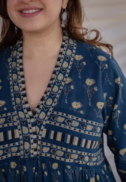Shaurya Ajrakh Cotton Dress
