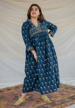 Shaurya Ajrakh Cotton Dress