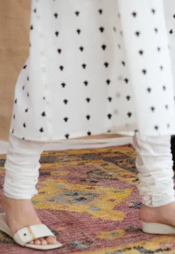 Shinat Block Printed Cotton Kali Kurta