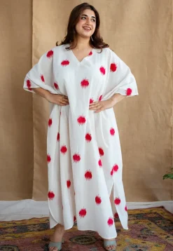 Sifra Block Printed Cotton Kaftan