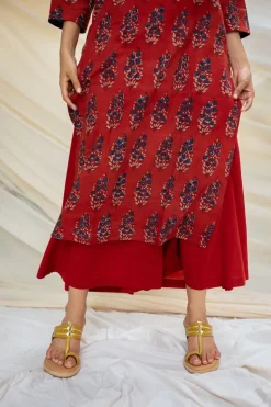 Sofia Ajrakh Madder Cotton Kurta