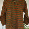 Tapsi Green Ajrakh Cotton A Line Short Top