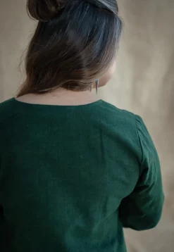TIECO DyeVerse - Natural Dyed Green Slub Cotton Co-Ords