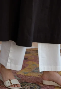 TIECO DyeVerse - White Poplin Cotton Pant