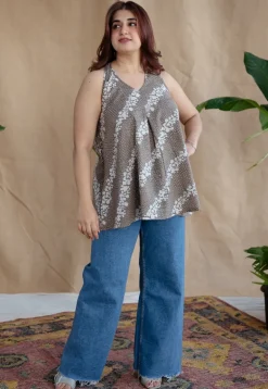 Tiksha Batik Cotton Top