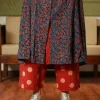 Tira Red Ajrakh Cotton Bottom