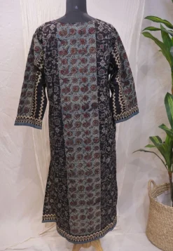 Uzma Ajrakh Cotton Kurta