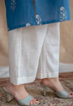 Yashi Slub Cotton Straight Pant