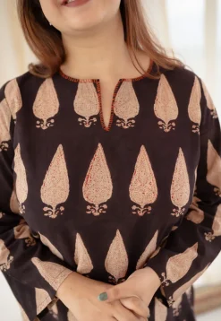 Zahira Bagru Cotton Kurta