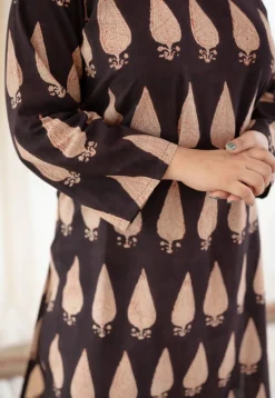 Zahira Bagru Cotton Kurta