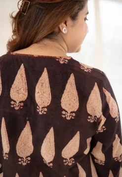 Zahira Bagru Cotton Kurta