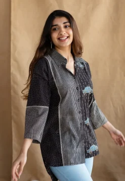 Zainit Ajrakh Cotton Shirt