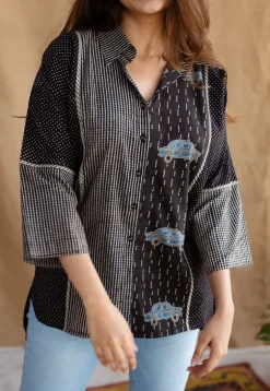 Zainit Ajrakh Cotton Shirt