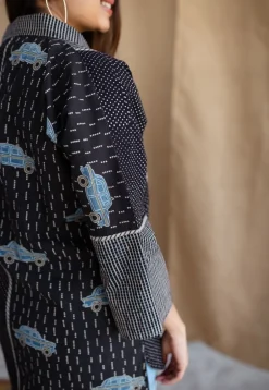 Zainit Ajrakh Cotton Shirt
