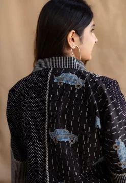 Zainit Ajrakh Cotton Shirt